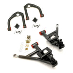 BMR Upper and Lower A-Arm kit in black hammertone for 1993-2002 Chevrolet Camaro and Pontiac Firebird.