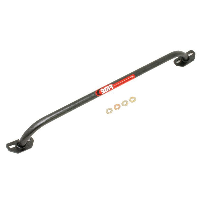 BMR STB001H black hammertone two-point shock tower brace for 1993-2002 Chevrolet Camaro and Pontiac Firebird V8