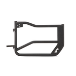 Body Armor 4x4 front tube doors with textured black finish and 2-inch steel tubing for 2007-2018 Jeep Wrangler JK