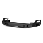 Body Armor 4X4 Pro Series II rear bumper in textured black powder coat with integrated steps on a Toyota 4Runner.