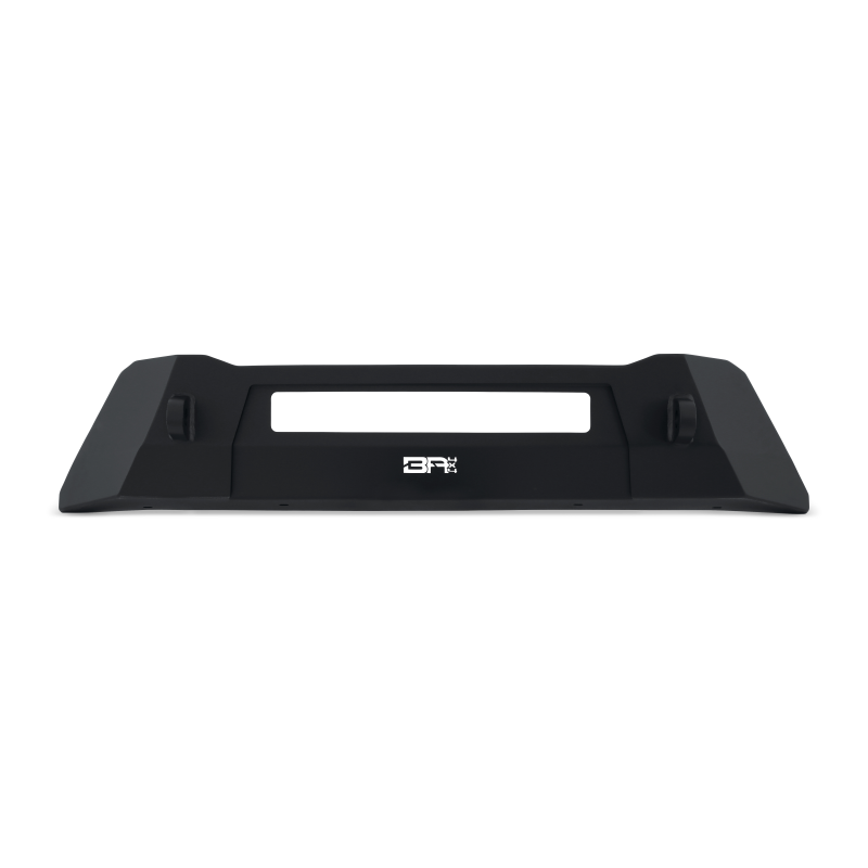 Body Armor 4x4 HiLine black textured steel front winch bumper with bull bar for 2019-2024 Subaru Forester