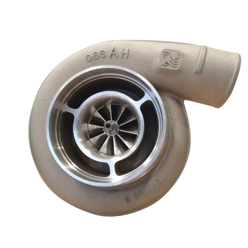 BorgWarner AirWerks S400SX turbocharger with 63.5mm compressor inducer and T6 1.10 A/R turbine housing.