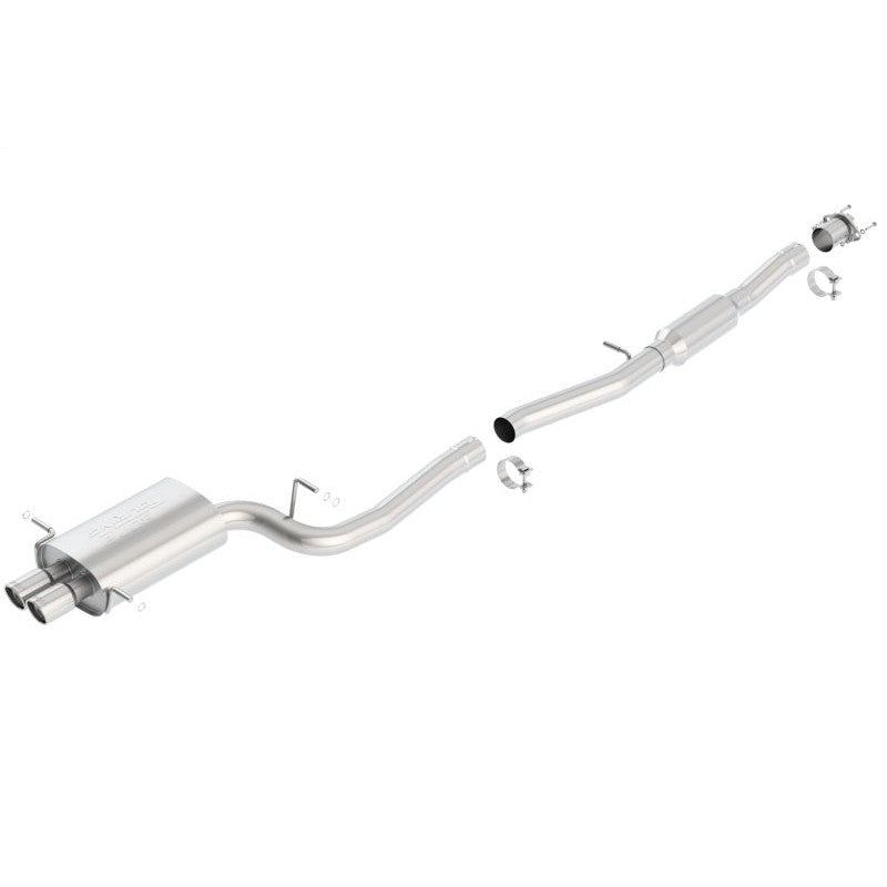 Borla Hush Series twin-tip cat-back exhaust system for 2002-2007 Subaru Impreza WRX.