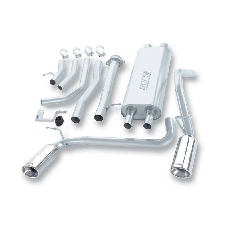 Borla stainless steel cat-back exhaust system for 2003-2006 Hummer H2 6.0L