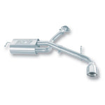 Borla 11743 rear section exhaust muffler with polished tip for 2005-2010 Scion tC