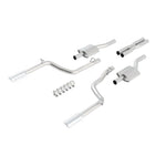 Borla ATAK series cat-back exhaust system for 2005-2010 Chrysler 300 C and Dodge Charger/Magnum SRT8 models