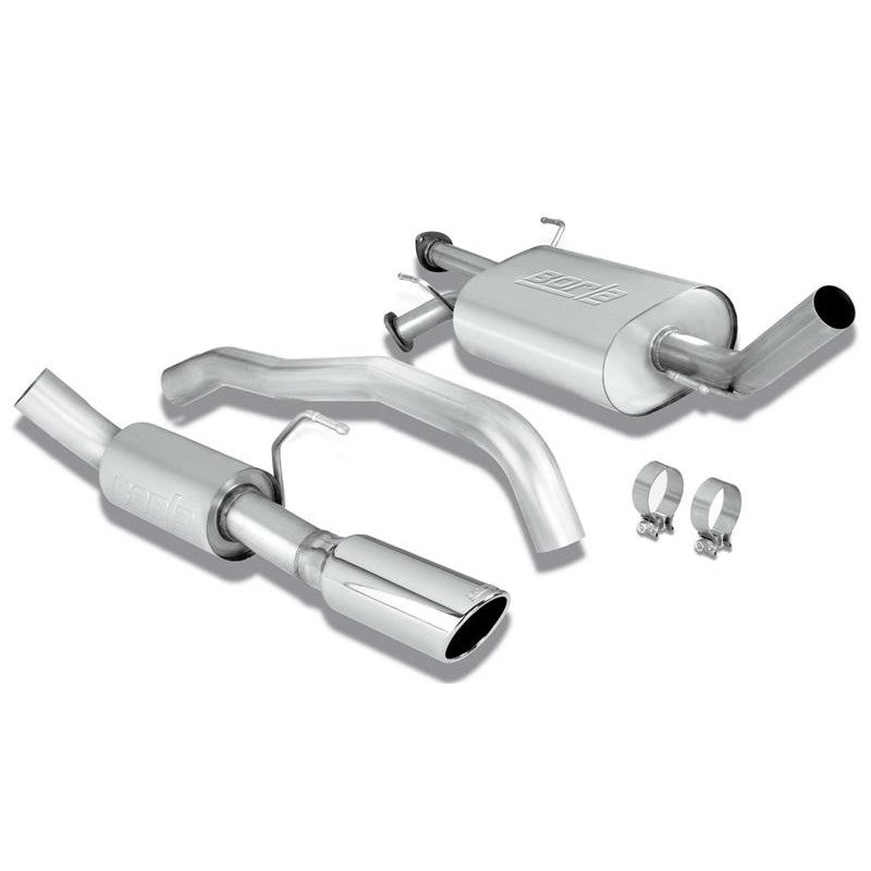 Borla stainless steel cat-back exhaust system for 2008-2022 Toyota Sequoia 5.7L.
