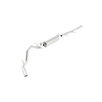 Borla 140343 side exit catback exhaust system for 2009-2013 Chevrolet Silverado and GMC Sierra trucks.