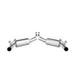 Borla S-Type axle-back exhaust rear section for 2010-2013 Chevrolet Camaro without exhaust tips