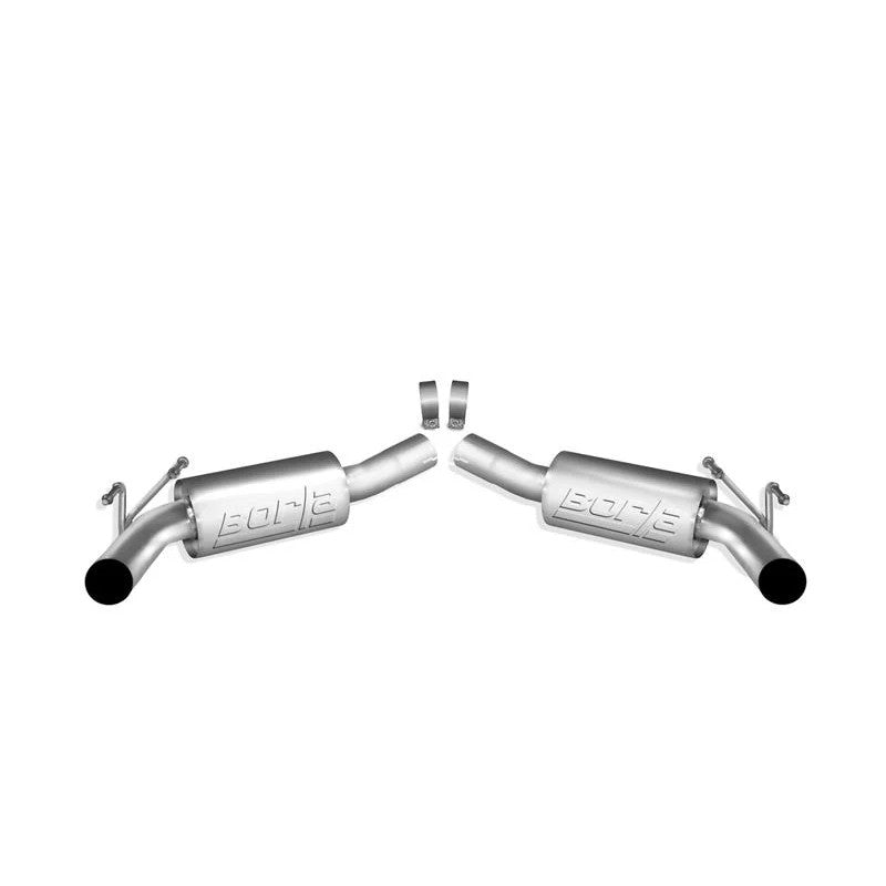 Borla S-Type axle-back exhaust rear section for 2010-2013 Chevrolet Camaro without exhaust tips