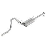 Borla S-Type Cat-Back Exhaust System with T-304 stainless piping and high-clearance turn-down exit for Toyota 4Runner