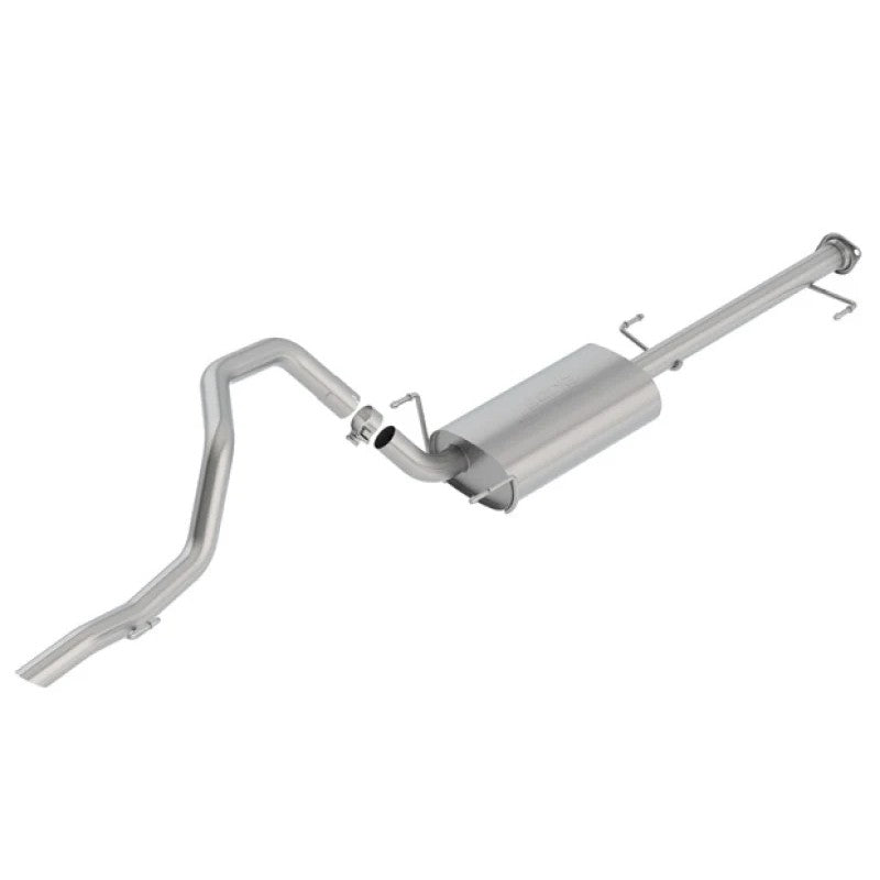 Borla S-Type Cat-Back Exhaust System with T-304 stainless piping and high-clearance turn-down exit for Toyota 4Runner