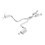 Borla 140406 stainless steel catback exhaust system with merge X-pipe for 2011-2021 Jeep Grand Cherokee 5.7L.