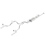 Borla Touring True Dual Cat-Back exhaust system for 2014-2021 Toyota Tundra with 4-inch chrome tips