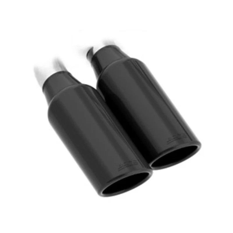 Borla ATAK T-304 stainless steel cat-back exhaust system with dual side-exit black chrome tips.