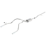 Borla ATAK series cat-back exhaust system 140540 for 2014-2017 Chevrolet Silverado and GMC Sierra 1500 5.3L trucks.