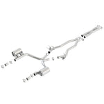 Borla ATAK 2.75 inch T-304 stainless steel cat-back exhaust system for 2015-2023 Dodge Challenger 6.4L