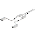 Borla 140637 ATAK cat-back exhaust with Merge X-pipe for 2015-2022 Dodge Charger and Chrysler 300 5.7L without tips.