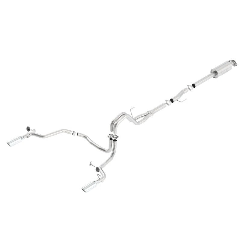 Borla 140616 ATAK catback exhaust system with single split rear exit for 2015-2020 Ford F-150 3.5L
