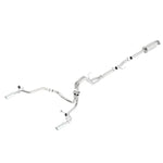 Borla 140616 ATAK catback exhaust system with single split rear exit for 2015-2020 Ford F-150 3.5L