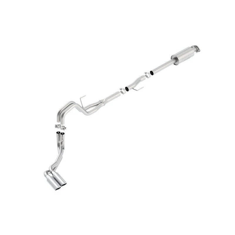 Borla 140619 ATAK Series cat-back exhaust system with side exit for 2015-2020 Ford F-150 3.5L