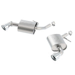 Borla ATAK axle-back exhaust system with 4.5-inch polished tips for 2016-2023 Chevrolet Camaro LT 3.6L.