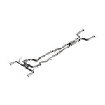 Borla ATAK T-304 stainless steel cat-back exhaust with 4.5-inch chrome tips for 2016-2024 Infiniti Q50