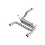 Borla 11964 ATAK axle-back exhaust system with dual 3.5-inch polished stainless steel tips for Jeep Wrangler JL.