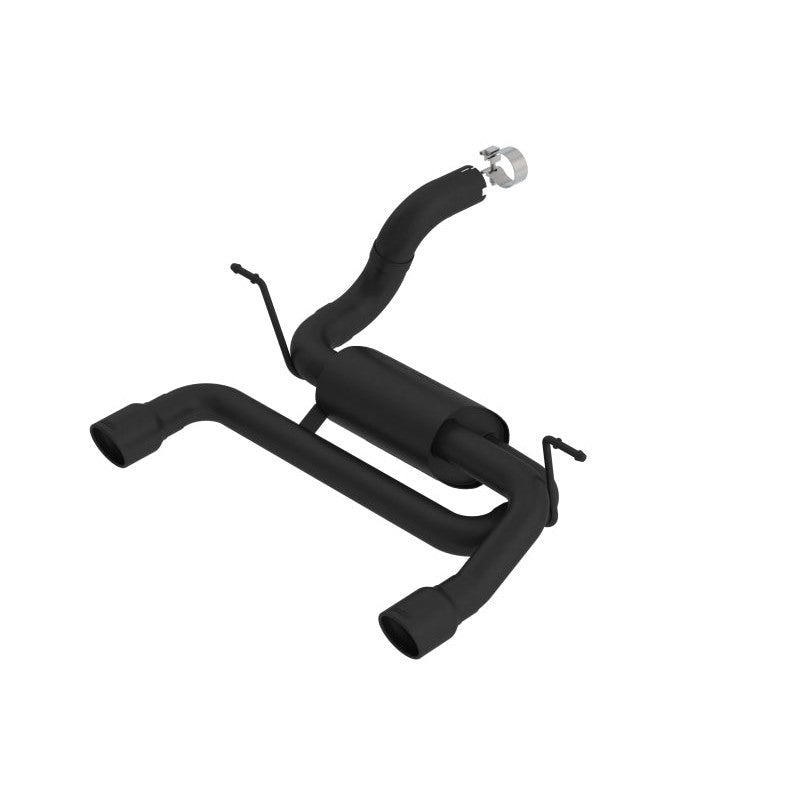 Borla S-Type axle-back exhaust system with ceramic black finish and 3.5-inch tips for Jeep Wrangler JL