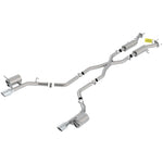 Borla ATAK T-304 stainless steel cat-back exhaust with 4.5-inch bright chrome tips for 2018-2024 Dodge Durango SRT.