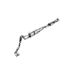 Borla 141016 S-Type Cat-Back Exhaust with T-304 stainless steel piping and bright chrome tips for Ford Super Duty 7.3L.