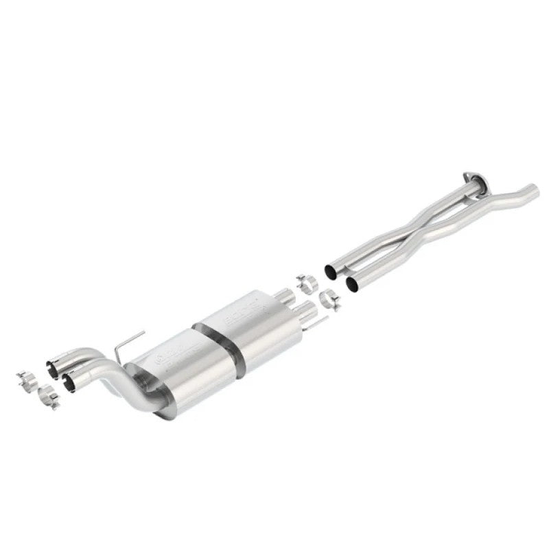 Borla ATAK T-304 stainless steel mid-section exhaust with merge X-pipe for 2017-2020 Ford F-150 3.5L