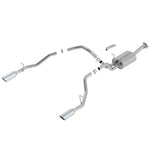 Borla 140758 Touring Series stainless steel cat-back exhaust with dual 5-inch bright chrome tips for Ram 1500.