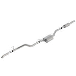 Borla ATAK Climber 2.75-inch cat-back exhaust with black coated turndown tip for 2020-2025 Jeep Gladiator.
