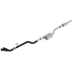 Borla ATAK cat-back exhaust system with black coated dual side-exit tips for 2020-2025 Jeep Gladiator JT.