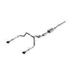 Borla S-Type Cat-Back Exhaust system with 3.5-inch black chrome tips and valve simulator for 2025 Silverado/Sierra 1500