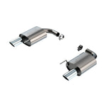 Borla ATAK Axle-Back exhaust system with 4-inch bright chrome tips for 2024-2025 Ford Mustang GT