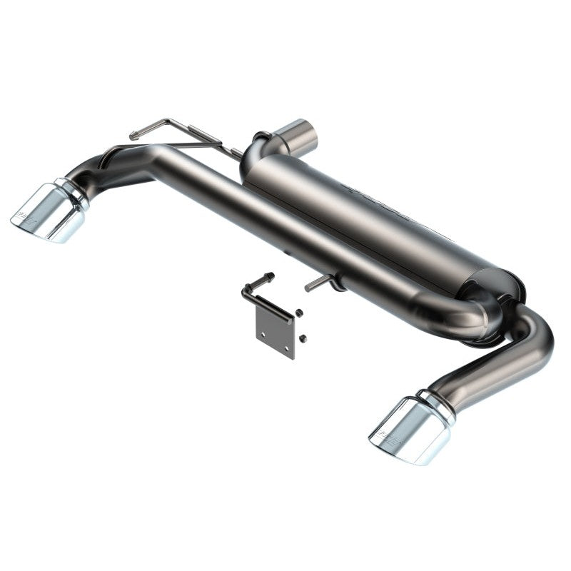 Borla Touring axle-back exhaust system with 4-inch polished tips for 2021-2025 Ford Bronco 2.3L.