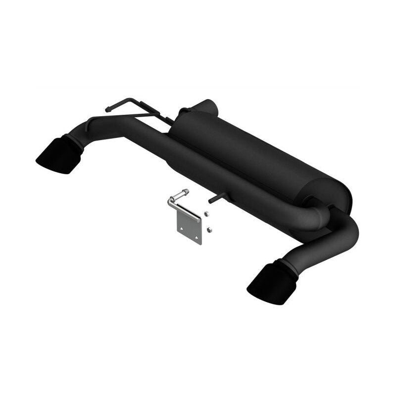 Borla S-Type axle-back exhaust system with black ceramic coating and dual 4-inch black tips for 2021-2025 Ford Bronco