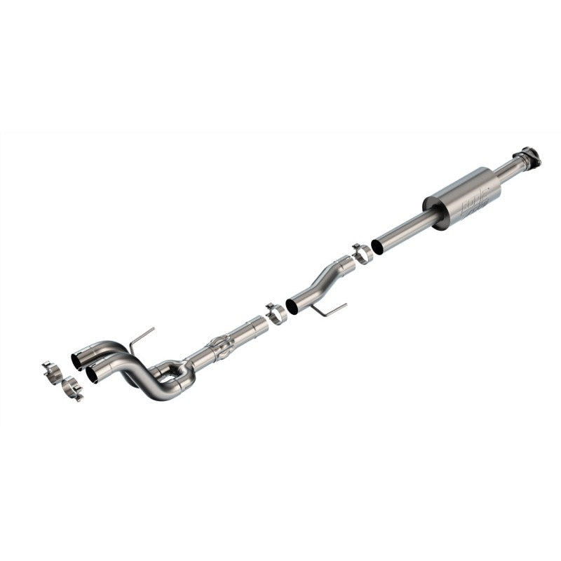 Borla 60732 ATAK mid-section exhaust assembly with 3-inch T-304 stainless steel piping for 2021-2025 Ford F-150.