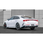 Borla S-Type cat-back exhaust system with T-304 stainless steel tubing and turn-down tips for Kia K5 1.6L.