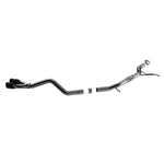 Borla S-Type cat-back exhaust system with dual 3.5 inch black chrome tips for 2022-2023 Ford Maverick AWD.