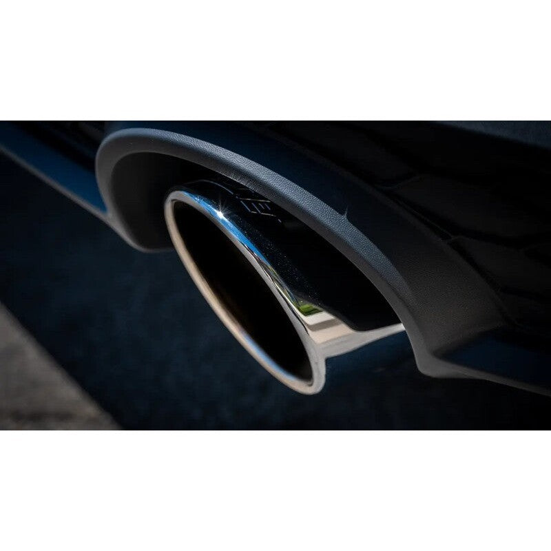 Borla S-Type cat-back exhaust system with 5-inch bright chrome tips for 2022-2026 Volkswagen Jetta GLI.
