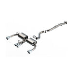 Borla ATAK 3-inch cat-back exhaust system with quad polished tips for 2023-2026 Toyota GR Corolla
