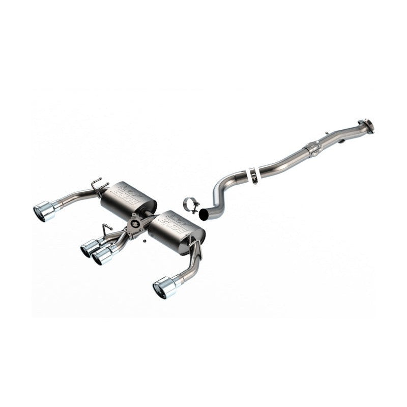 Borla ATAK 3-inch cat-back exhaust system with quad polished tips for 2023-2026 Toyota GR Corolla