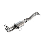 Borla 2.75-inch T-304 stainless steel ATAK mid-section with active exhaust valves and internal H-pipe for 2026 Ranger Raptor