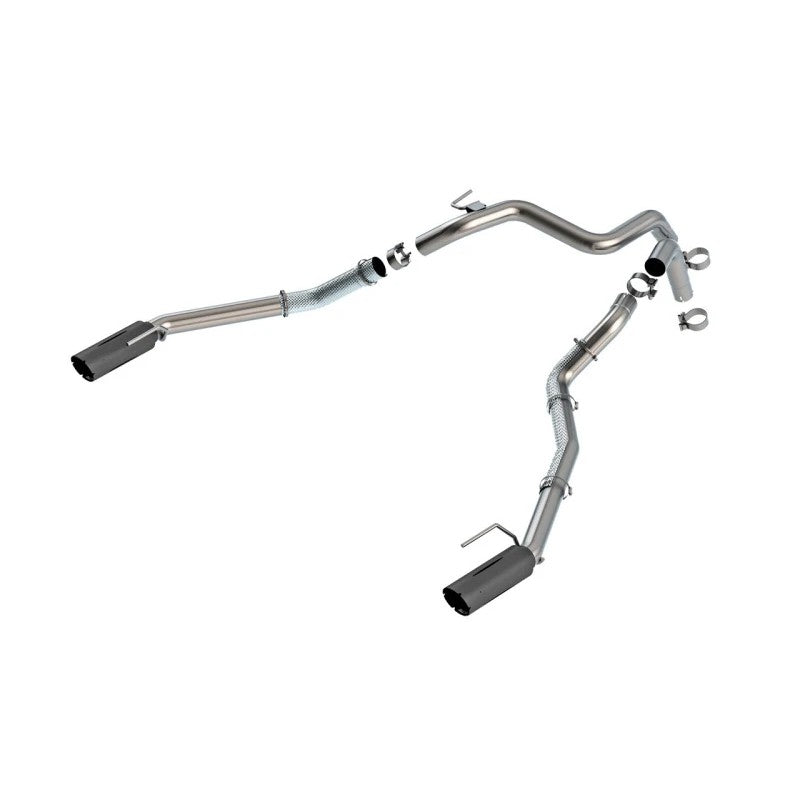 Borla 24-25 Ford Ranger Raptor 2.75in Tail Pipe Kit 4in Tip - Ceramic Black