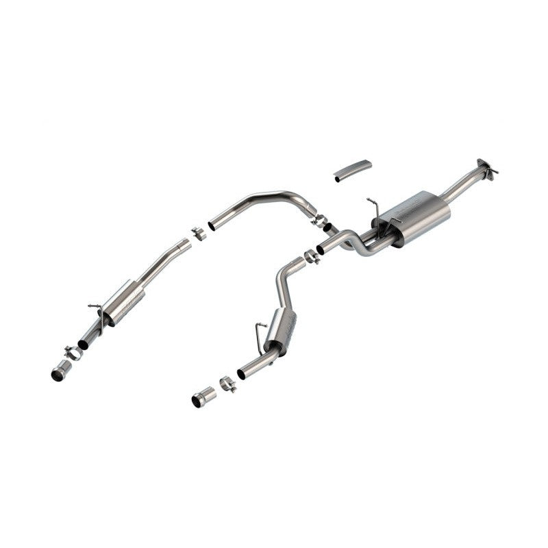 Borla 141030 S-Type stainless steel cat-back exhaust system for 2025 Ram 1500 3.0L