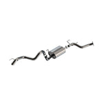 Borla 141032 S-Type high-clearance cat-back exhaust with T-304 stainless steel turn-down tip.