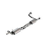 Borla 60756 ATAK 3-inch T-304 stainless steel exhaust mid-section with internal H-pipe muffler for RAM 1500 RHO.